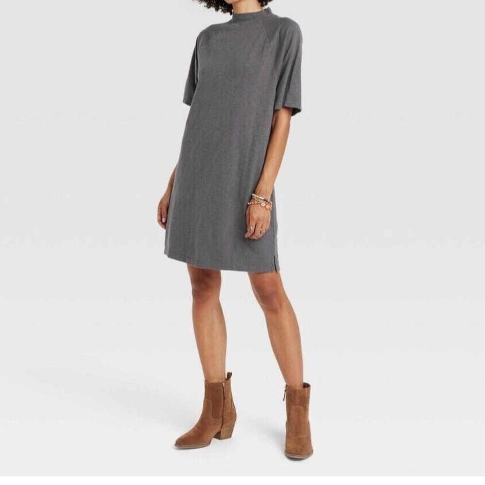 Universal Thread Women’s Elbow Sleeve Knit. T-Shirt Dress S NWOT